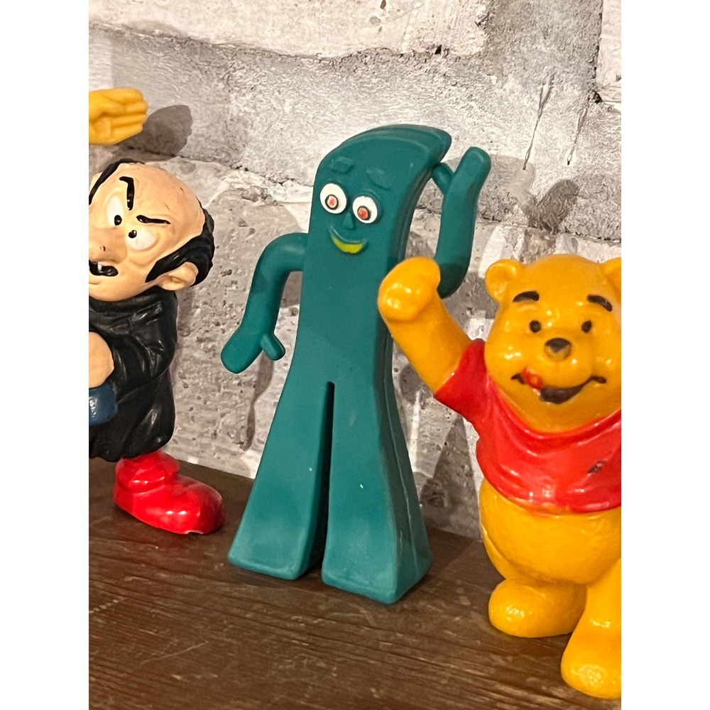 Lot of 5 Vintage 70s 80s 90s Cartoon Toys - Picture 3 of 8